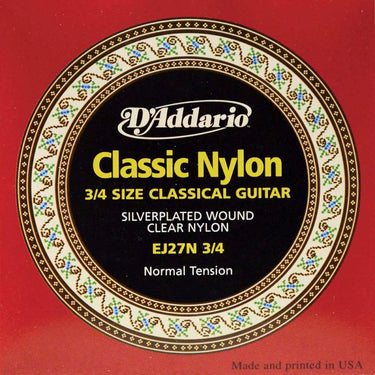 ENCORDADURA DADDARIO GUITARRA ACÚSTICA EJ-27N 3/4